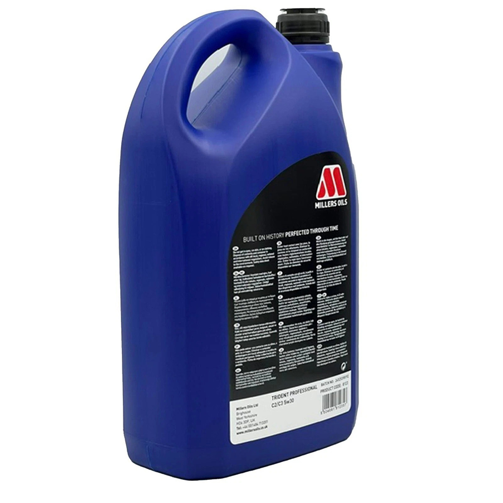 Millers Trident Prof C2/C3 5w30 - 5L - Image 9