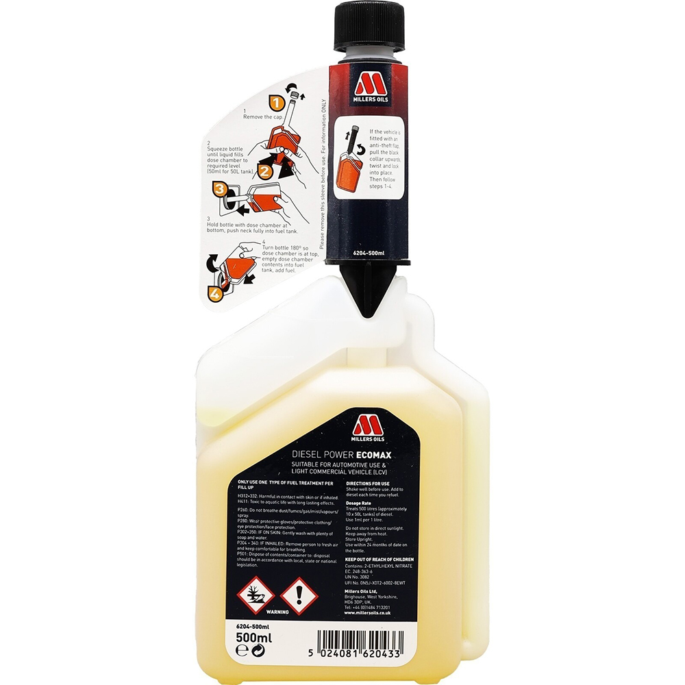 Millers Diesel Power Ecomax - 500ml - Image 6