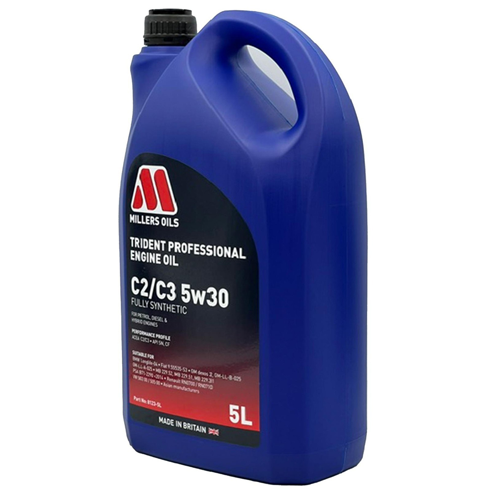 Millers Trident Prof C2/C3 5w30 - 5L - Image 6