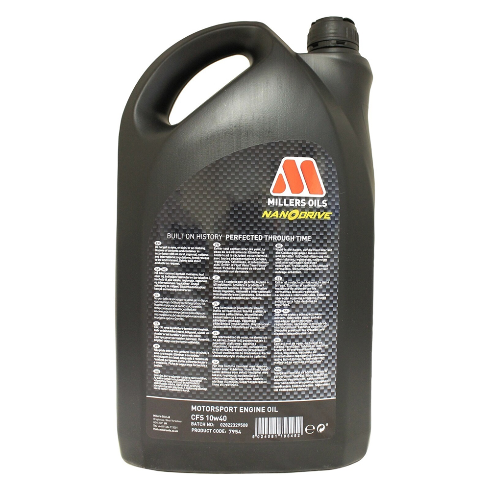 Millers CFS 10w40 - 5L - Image 6