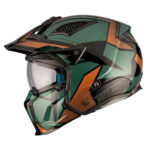 Matt Black Green Gold