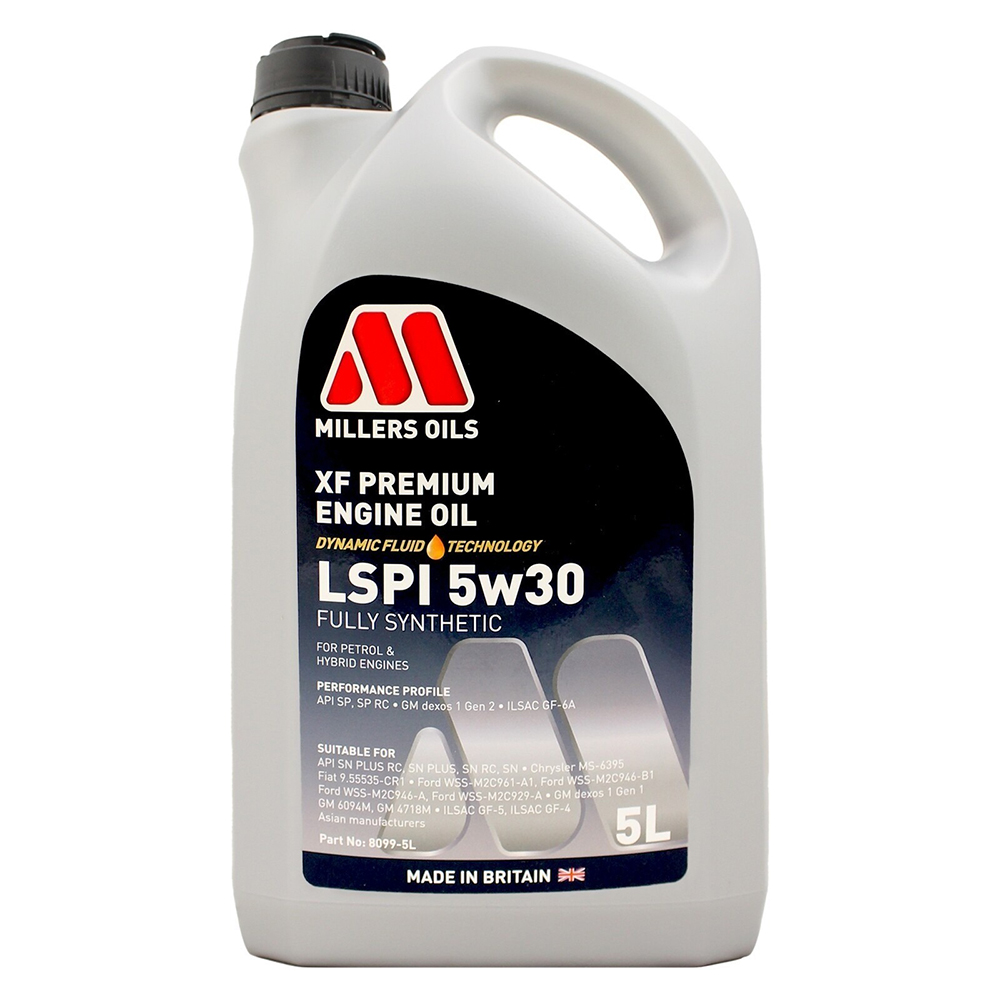 Millers XF Premium LSPI 5w30 - 5L - Image 5