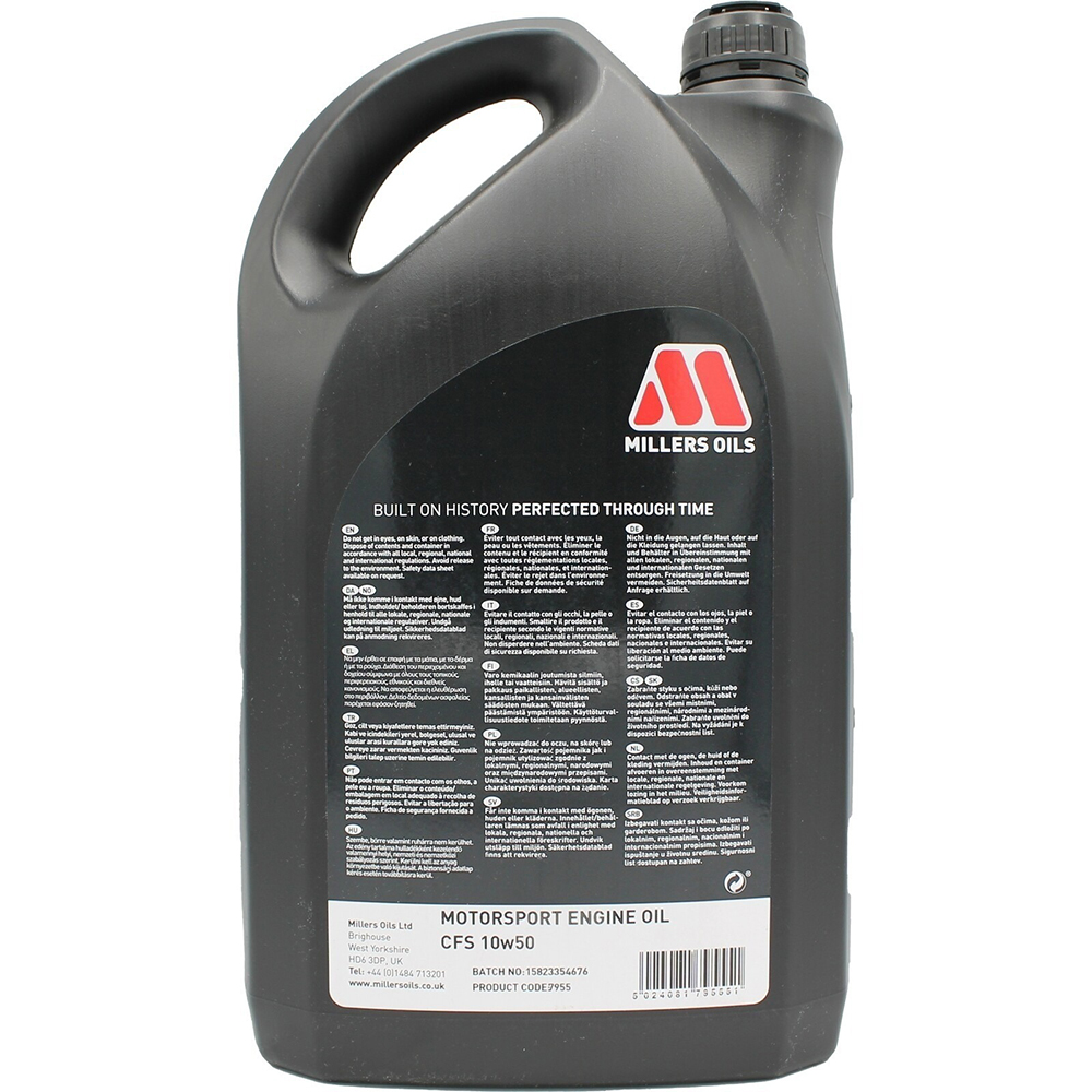 Millers CFS 10w50 - 5L - Image 7