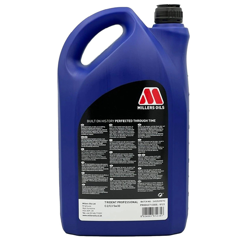 Millers Trident Prof C2/C3 5w30 - 5L - Image 7