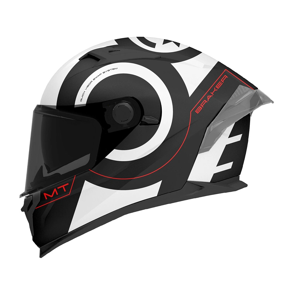 MT Braker SV Inox Full Face Helmet - Image 2