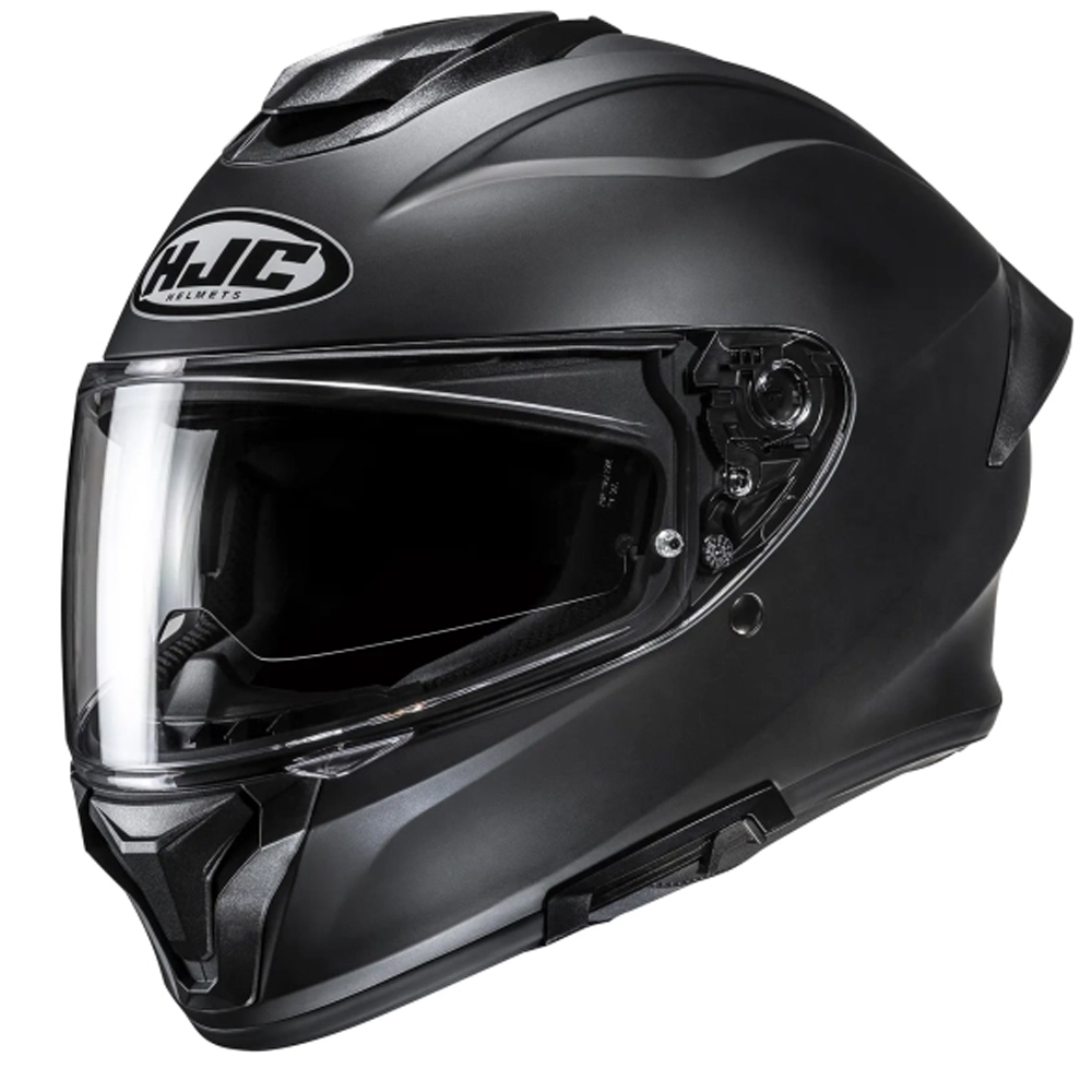 HJC C71 Plain Full Face Helmet - Matt Black