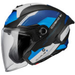 Matt Black Blue White