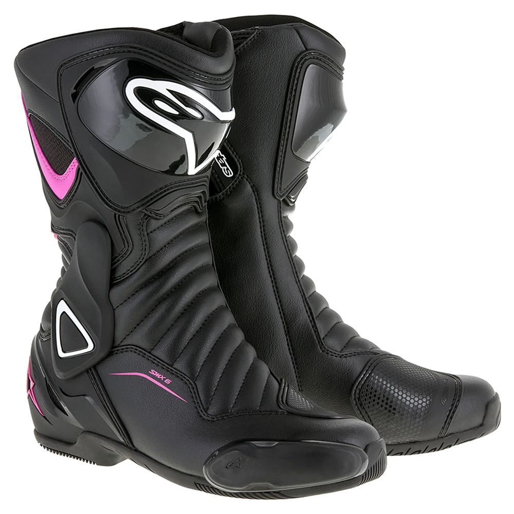 Alpinestars Stella SMX-6 V2 Womens Boots - Black White Pink