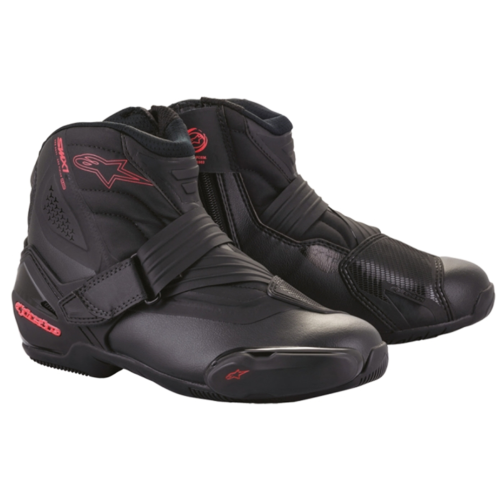 Alpinestars Stella SMX-1 R V2 Womens Boots - Black Diva Pink