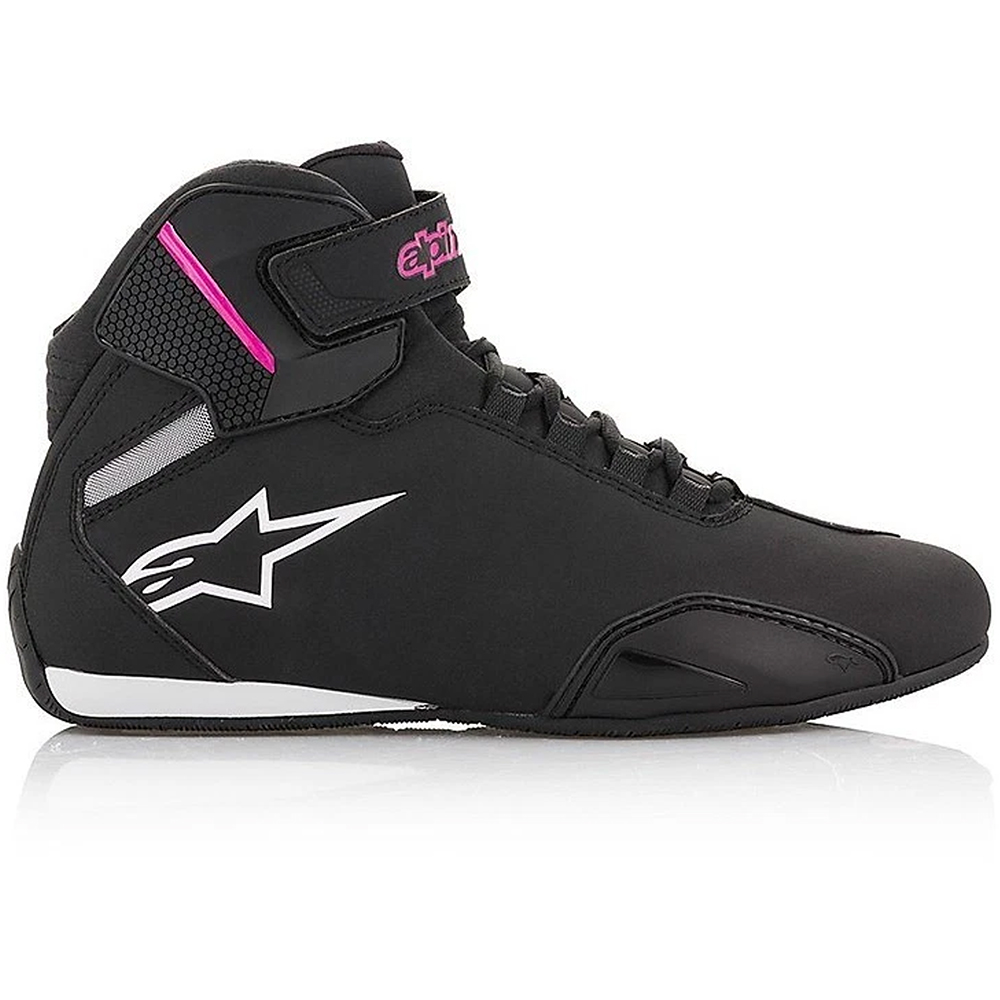 Alpinestars Stella Sektor Womens Shoes - Black Fuchsia - Image 6
