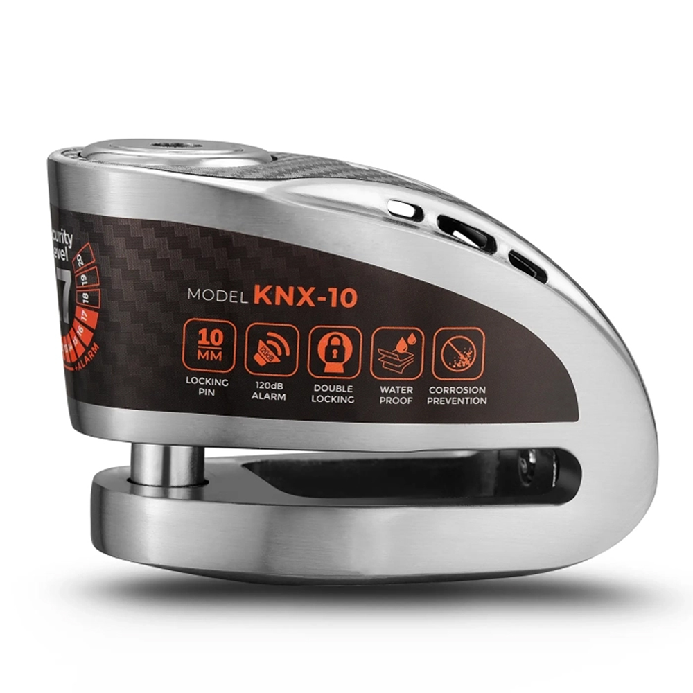 Kovix Overlord KNX10 Alarm Disc Lock - 10mm pin