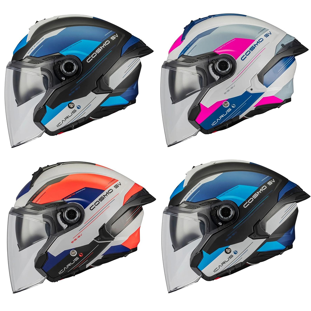 MT Cosmo SV Icarus Open Face Helmet