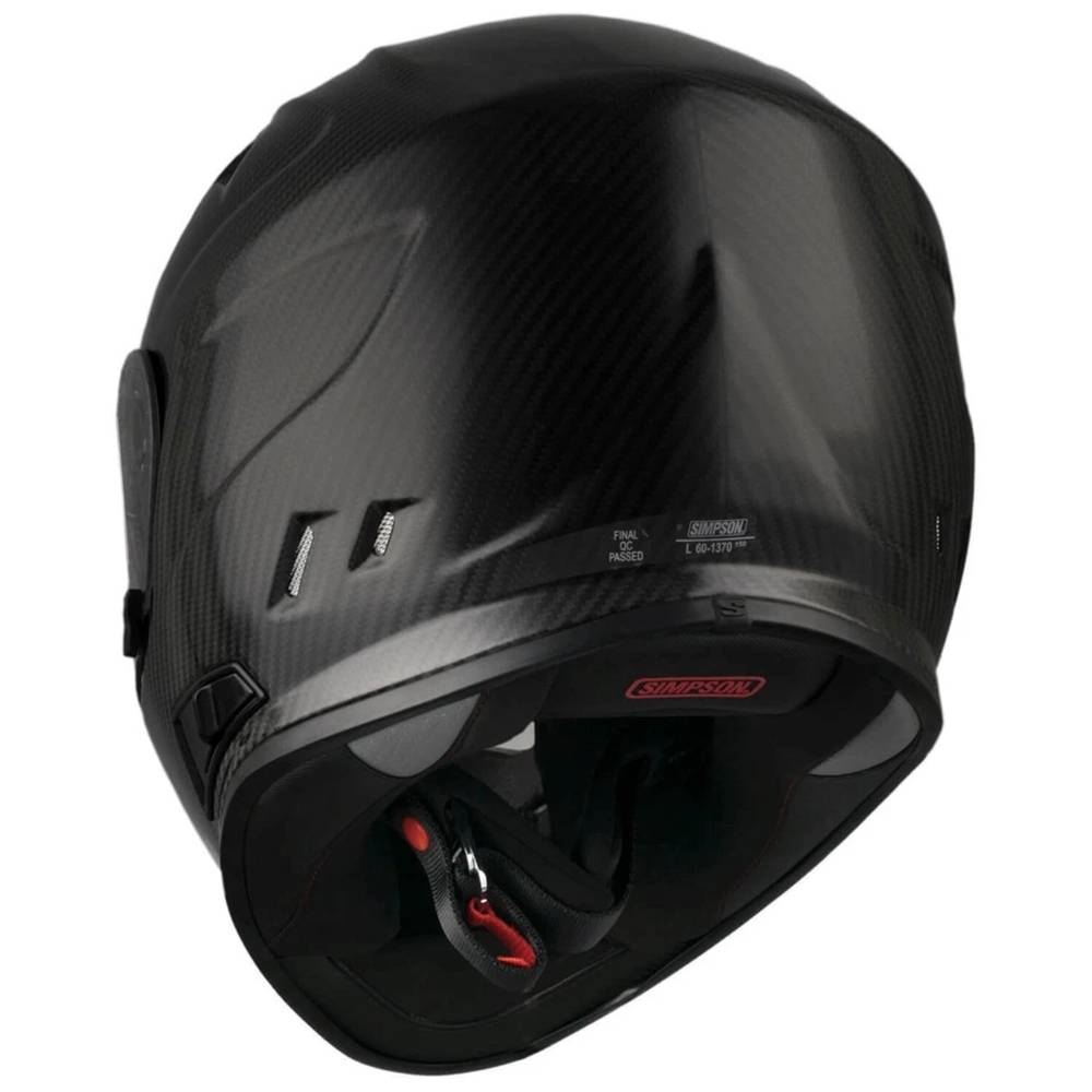Simpson Venom Full Face Helmet - Carbon - Image 5