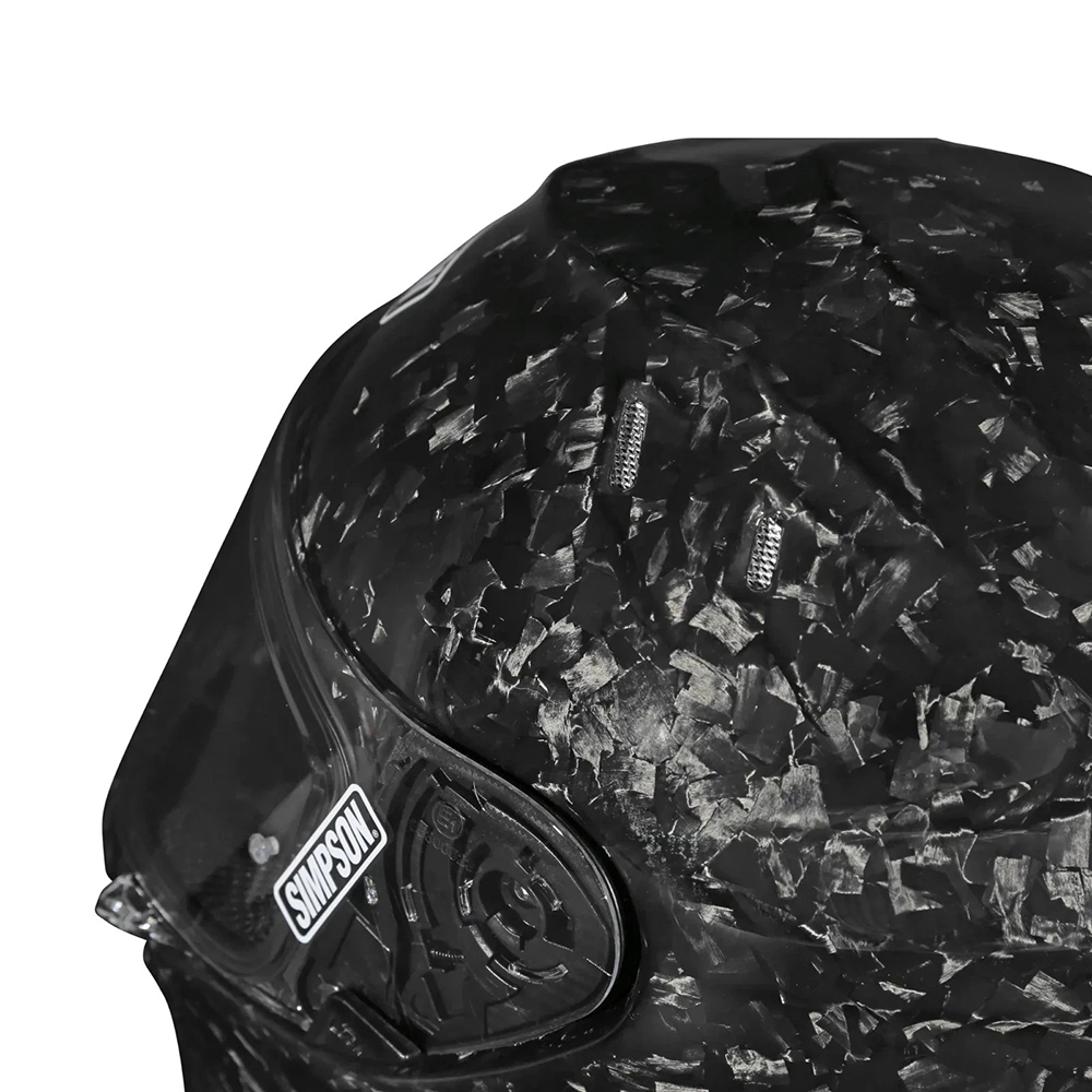 Simpson Venom Full Face Helmet - Forged Carbon - Image 8