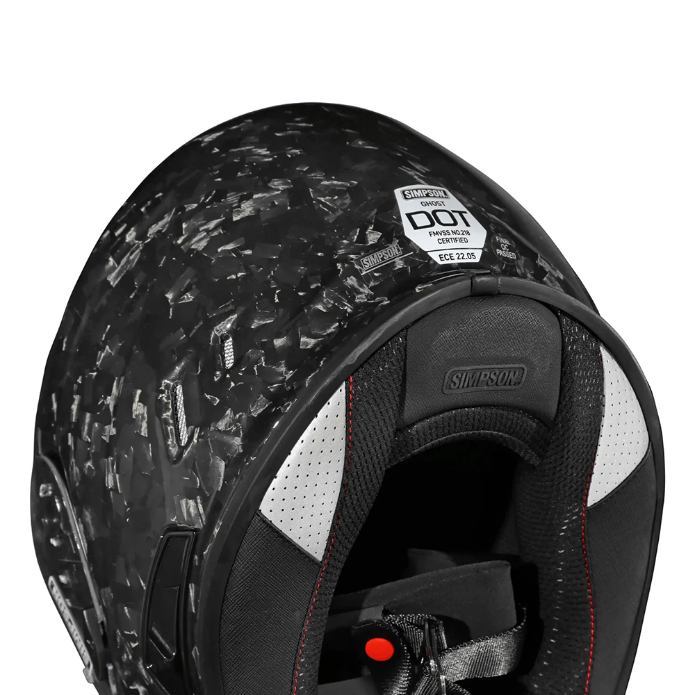 Simpson Venom Full Face Helmet - Forged Carbon - Image 9