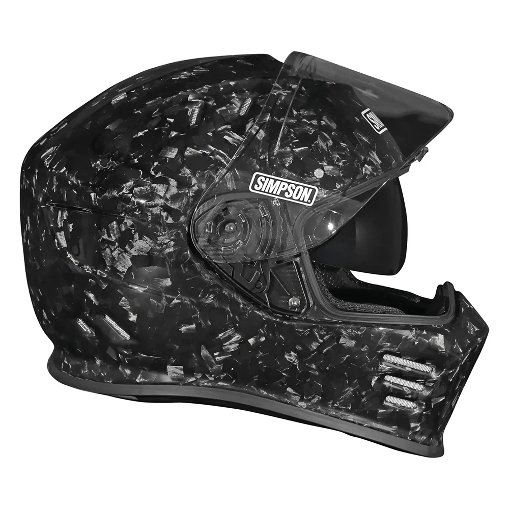Simpson Venom Full Face Helmet - Forged Carbon - Image 4