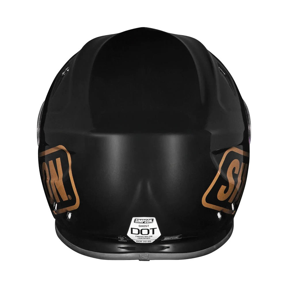 Simpson Venom Logo ST Full Face Helmet - Black - Image 9