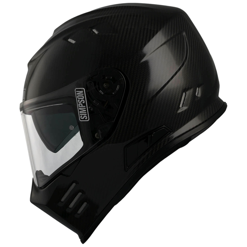 Simpson Venom Full Face Helmet - Carbon - Image 3