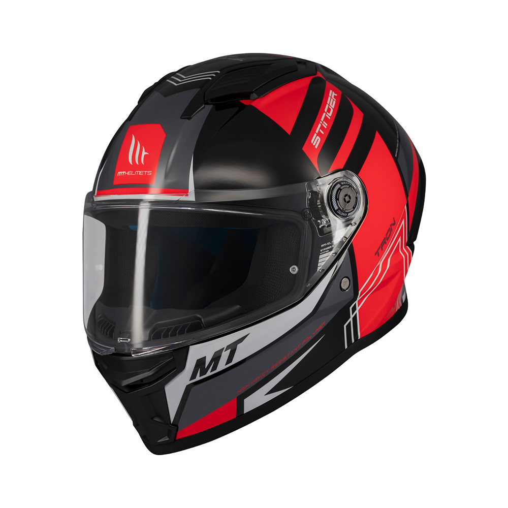 MT Stinger 2 Tron Full Face Helmet - Image 7