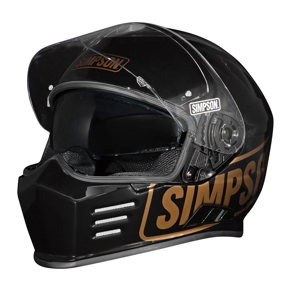 Simpson Venom Logo ST Full Face Helmet - Black - Image 3