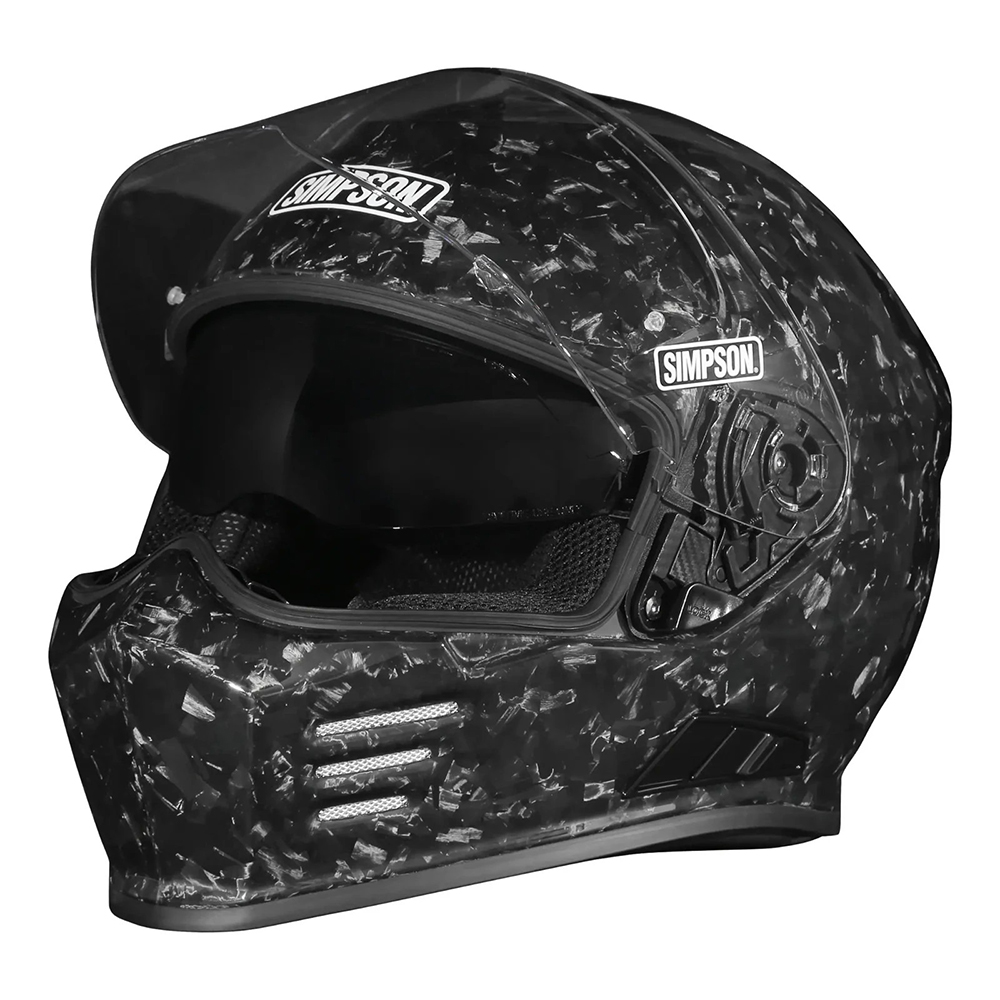 Simpson Venom Full Face Helmet - Forged Carbon - Image 3