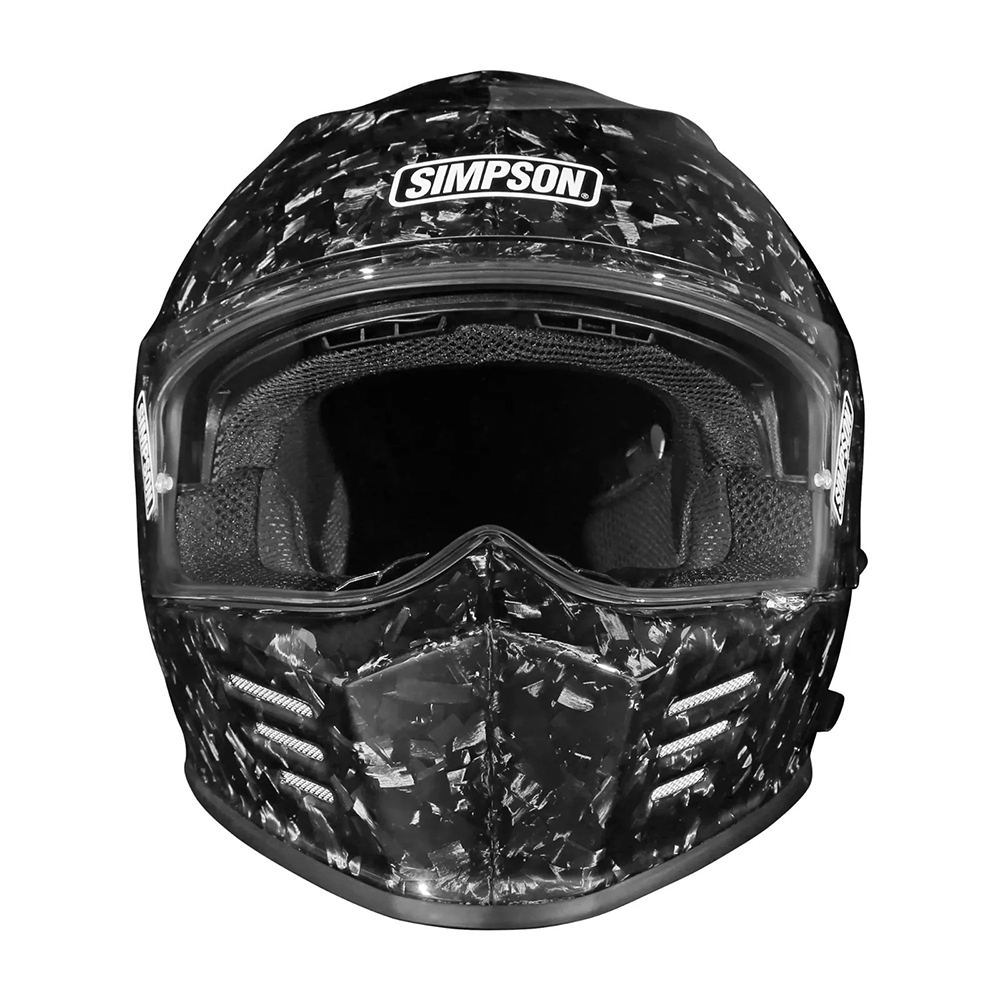 Simpson Venom Full Face Helmet - Forged Carbon - Image 5