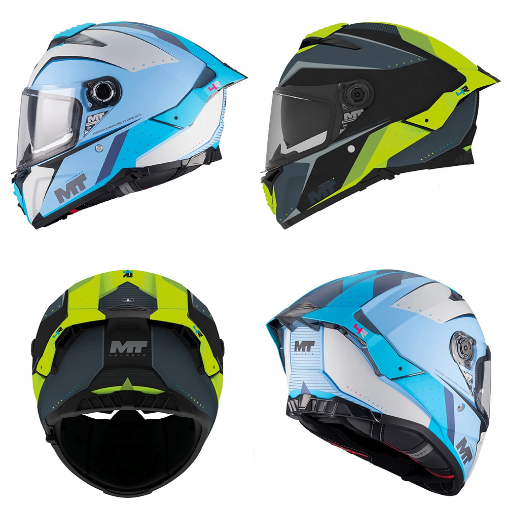 MT Thunder 4 R Wind Tunnel Full Face Helmet