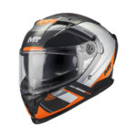 Gloss Black Grey Orange