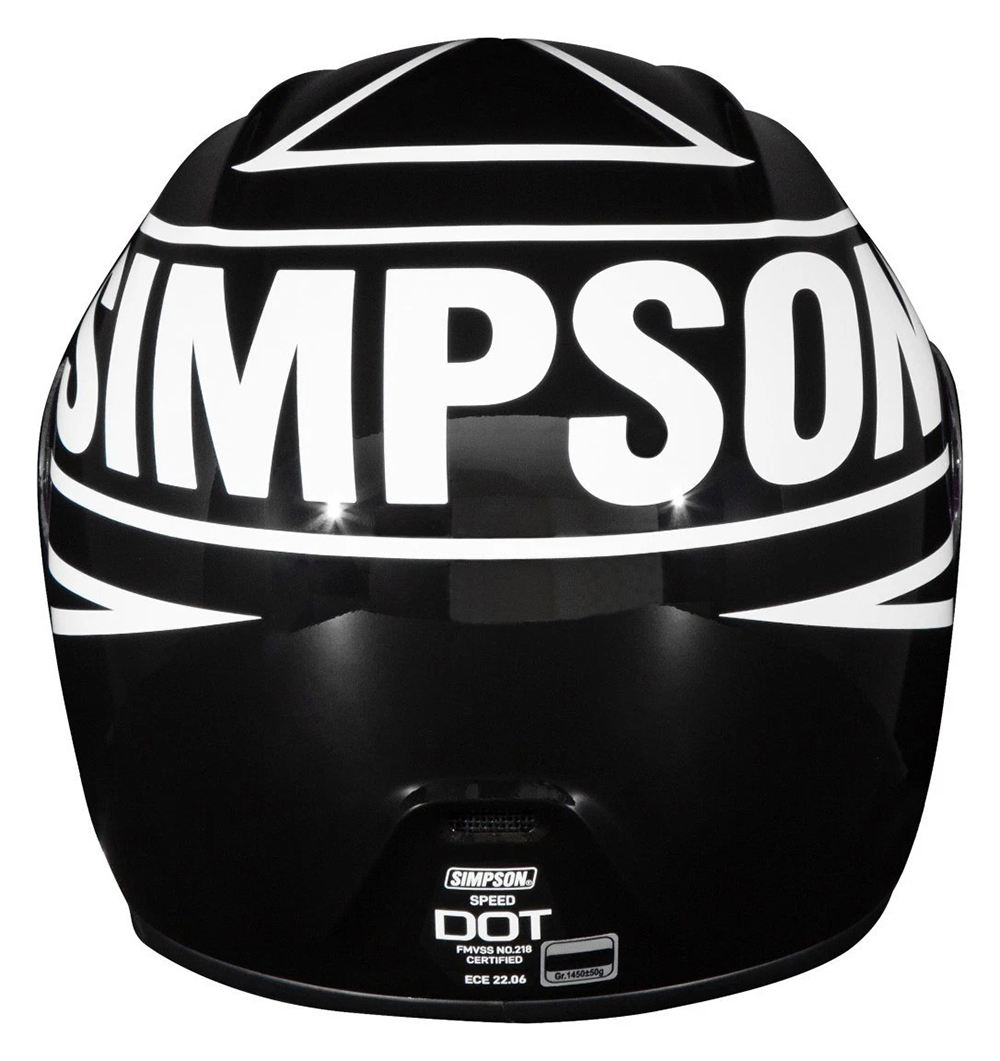 Simpson Speed 12 O’Clock Full Face Helmet - Image 6