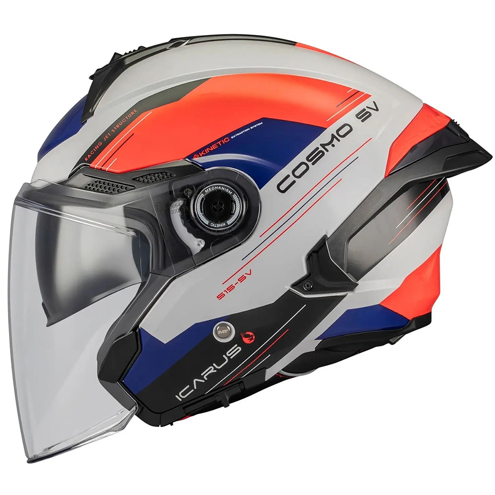MT Cosmo SV Icarus Open Face Helmet - Image 5