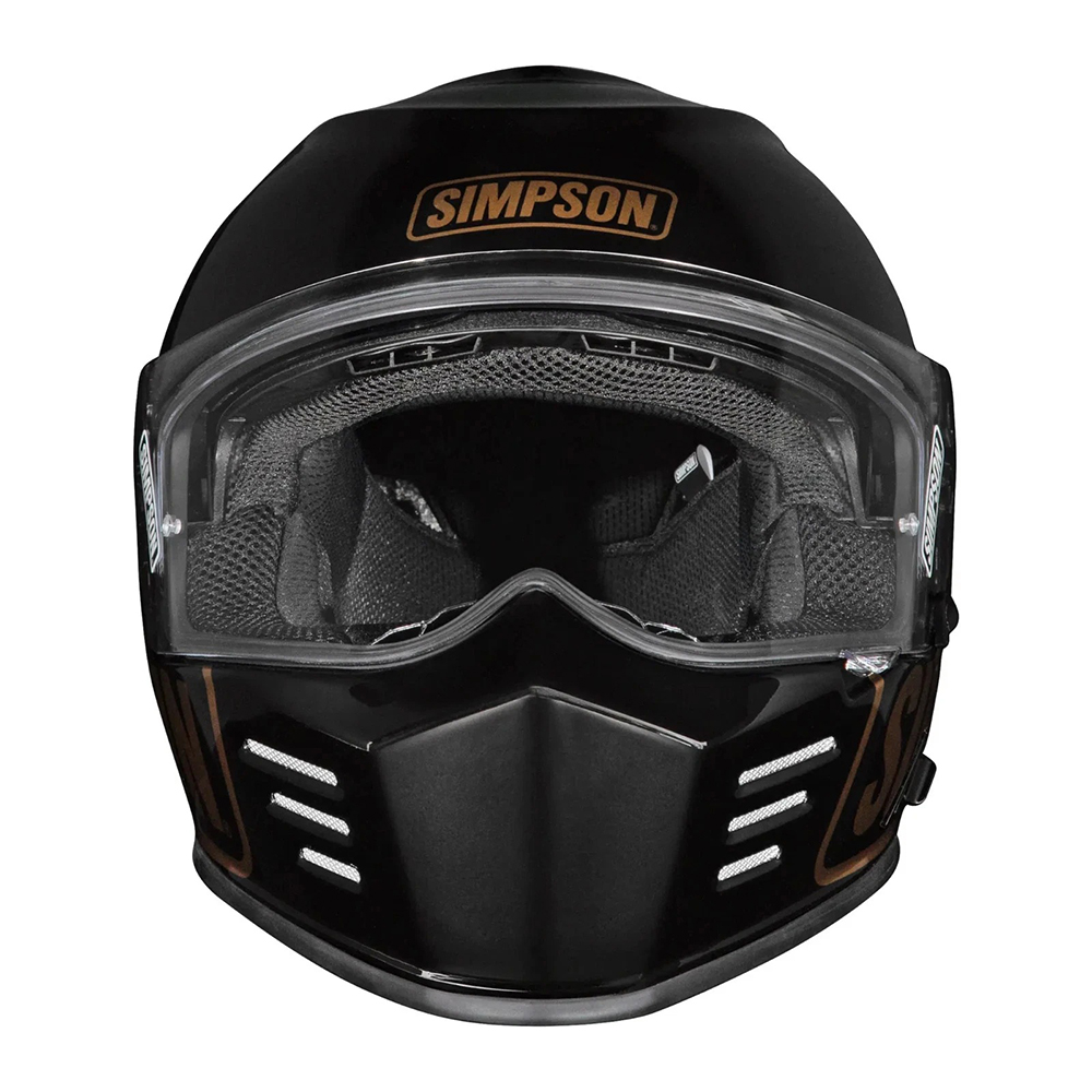 Simpson Venom Logo ST Full Face Helmet - Black - Image 4