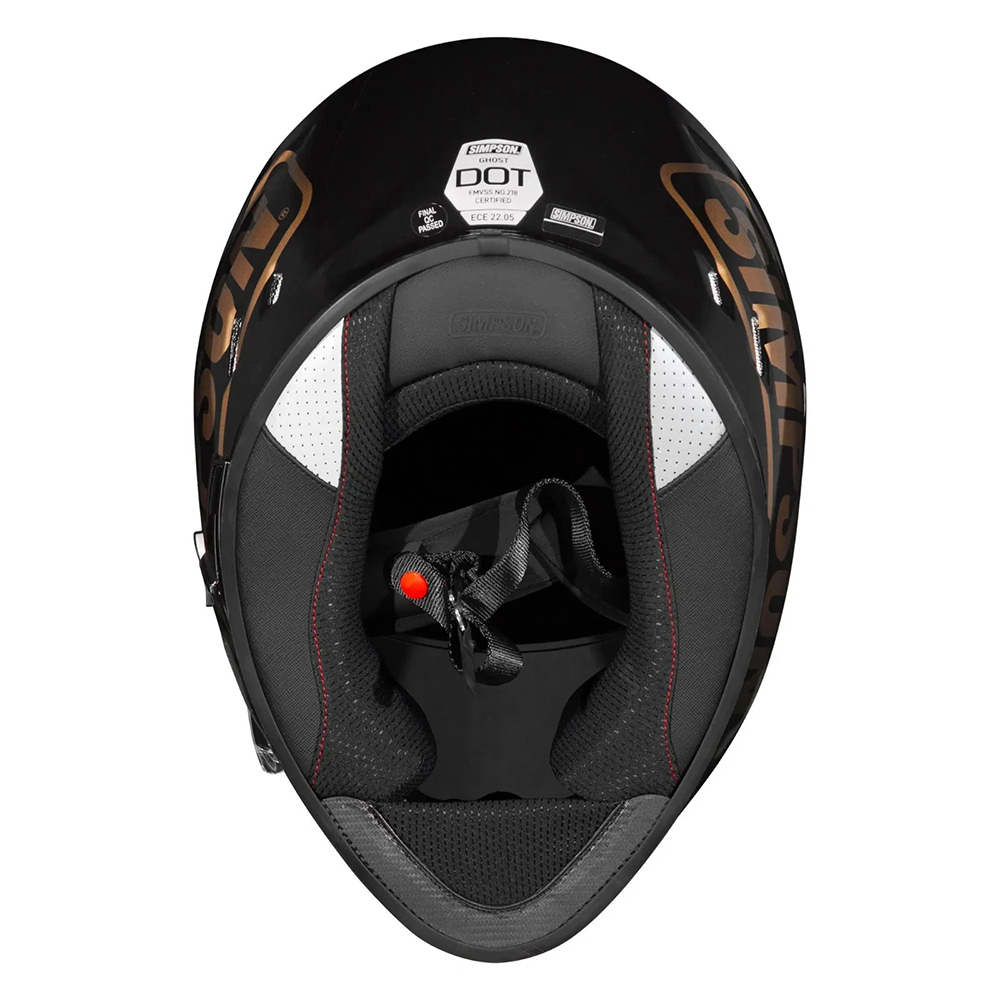 Simpson Venom Logo ST Full Face Helmet - Black - Image 6