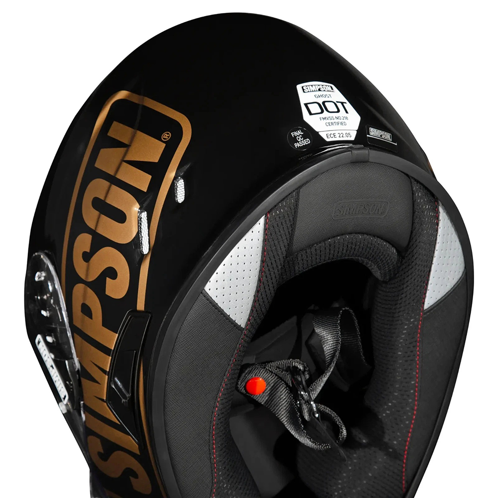 Simpson Venom Logo ST Full Face Helmet - Black - Image 7