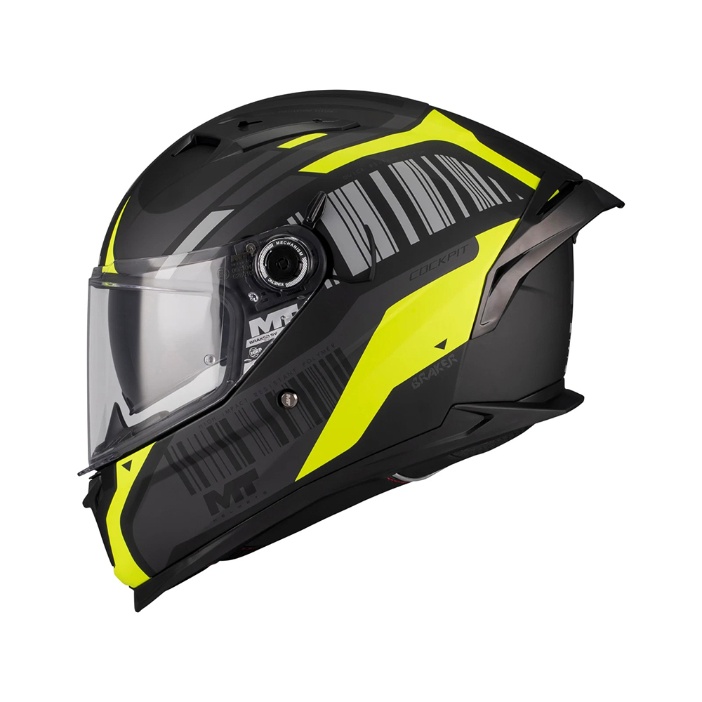 MT Braker SV Cockpit Full Face Helmet - Image 5