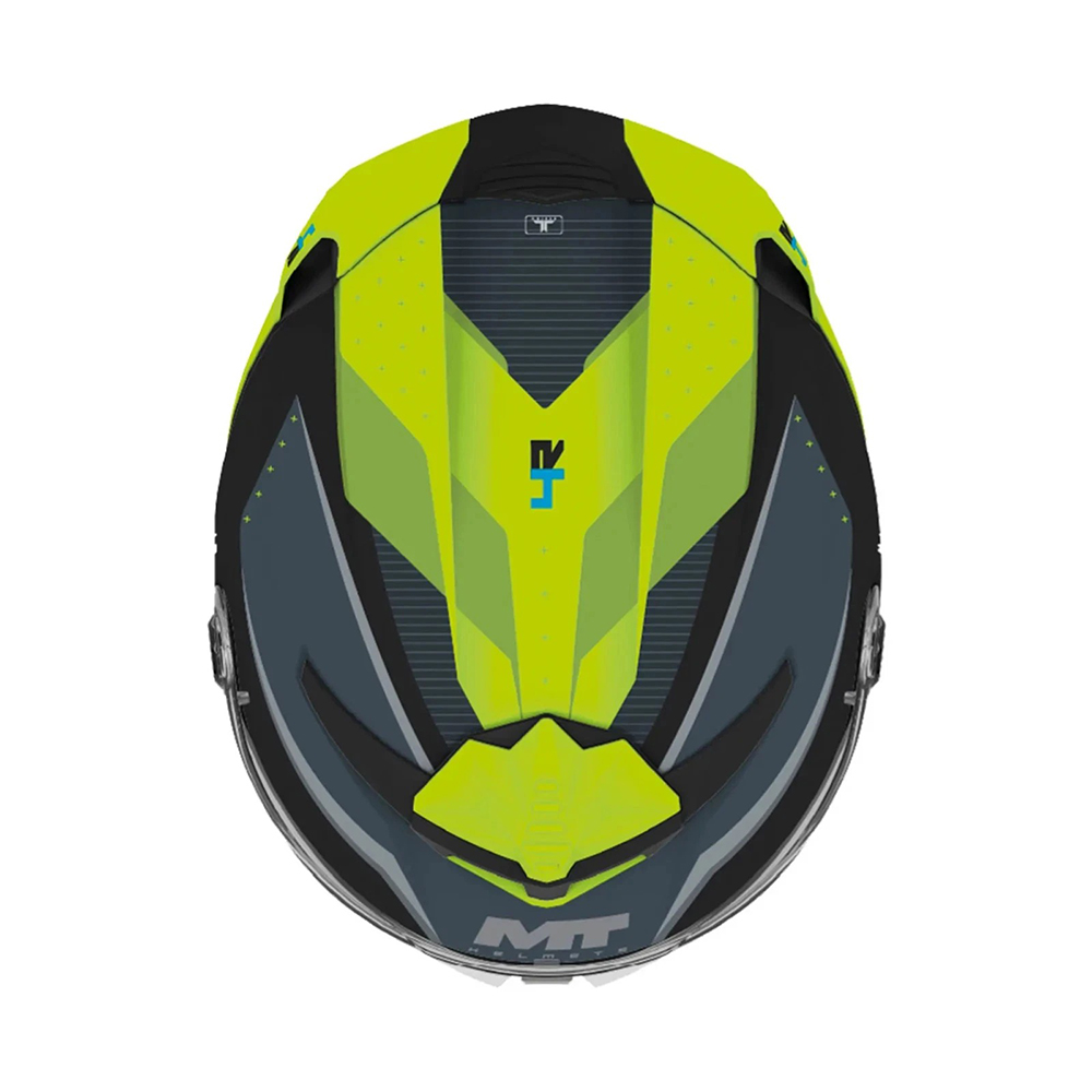 MT Thunder 4 R Wind Tunnel Full Face Helmet - Image 4