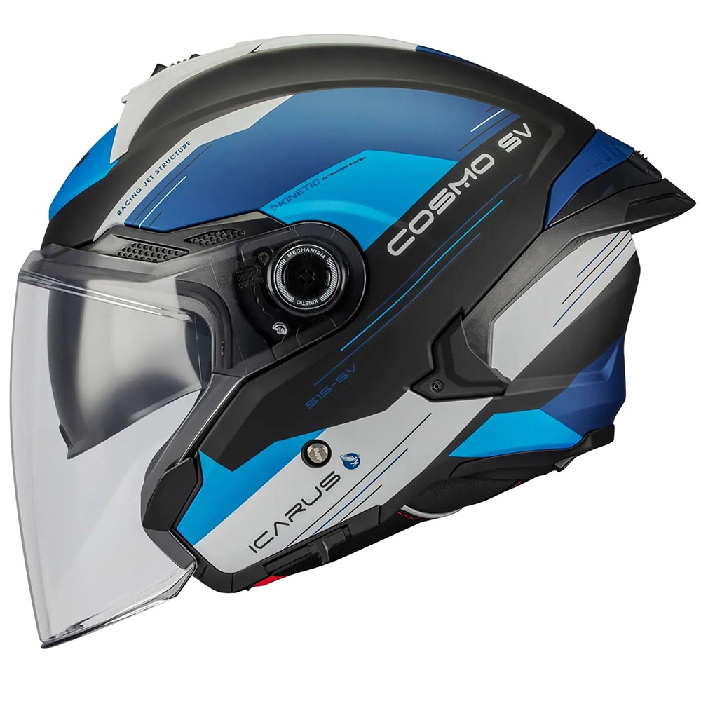 MT Cosmo SV Icarus Open Face Helmet - Image 7