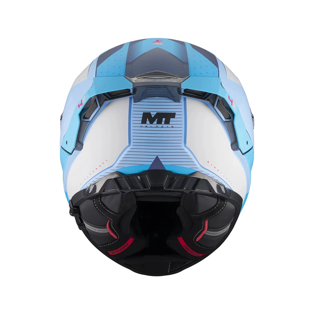 MT Thunder 4 R Wind Tunnel Full Face Helmet - Image 11