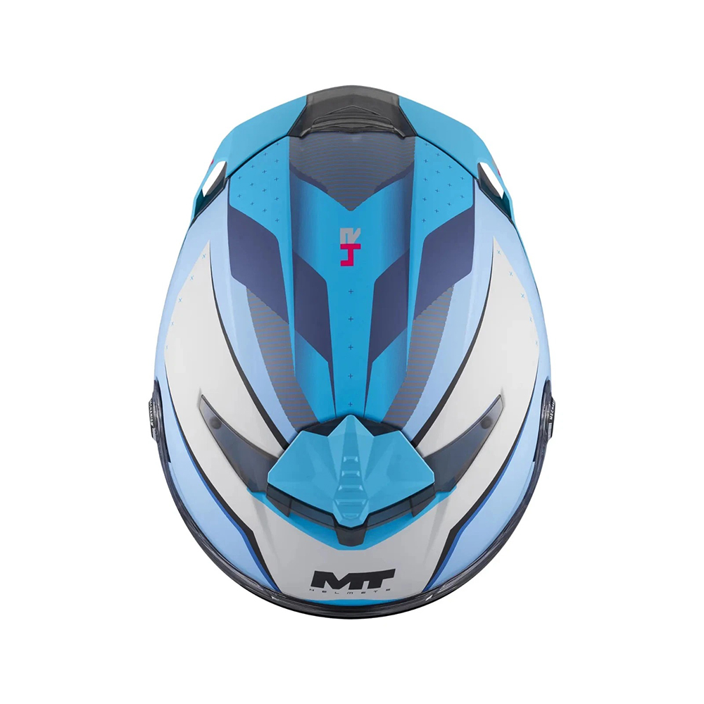 MT Thunder 4 R Wind Tunnel Full Face Helmet - Image 9