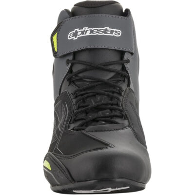 Alpinestars Faster-3 DryStar Shoes – Black Grey Fluo