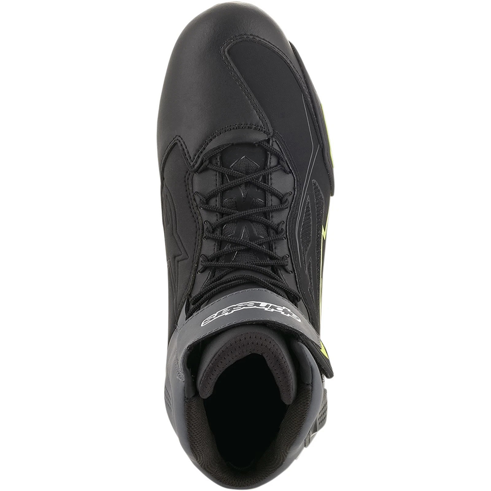 Alpinestars Faster-3 DryStar Shoes - Black Grey Fluo - Image 5