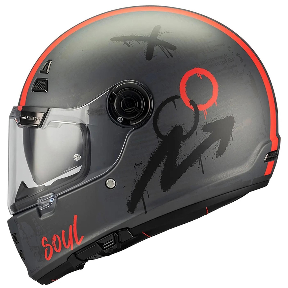 MT Jarama SV Papercut Full Face Helmet - Image 2